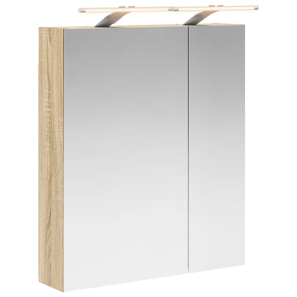 Kylpyhuoneen Peilikaappi Sonoman tammi 60 x 14,5 x 70 cm