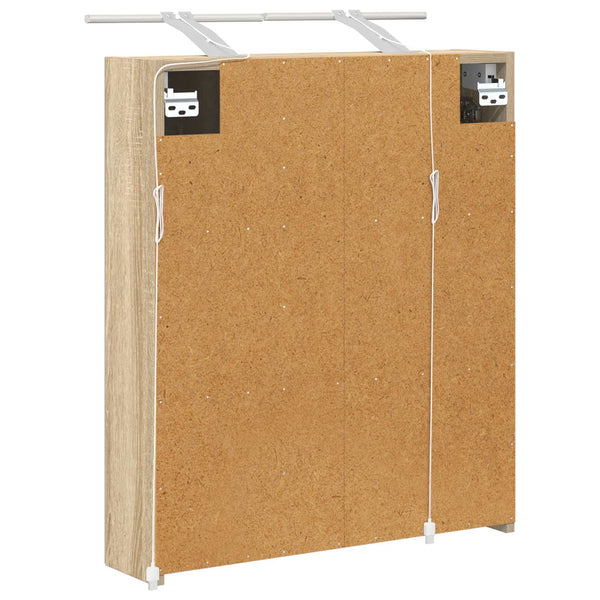 Kylpyhuoneen Peilikaappi Sonoman tammi 60 x 14,5 x 70 cm