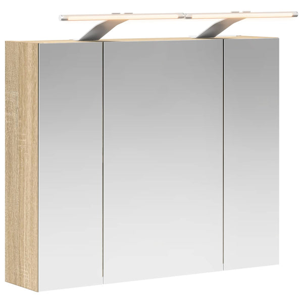 Kylpyhuoneen Peilikaappi Sonoman tammi 60 x 14,5 x 50 cm