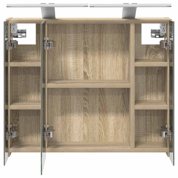 Kylpyhuoneen Peilikaappi Sonoman tammi 60 x 14,5 x 50 cm