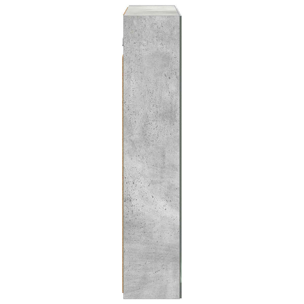 Kylpyhuoneen Peilikaappi Betoni Harmaa 70 x 14,5 x 70 cm