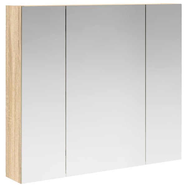 Kylpyhuoneen Peilikaappi Sonoman tammi 80 x 14.5 x 70 cm