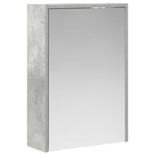 Kylpyhuoneen Peilikaappi Betoni Harmaa 43 x 16 x 62,5 cm