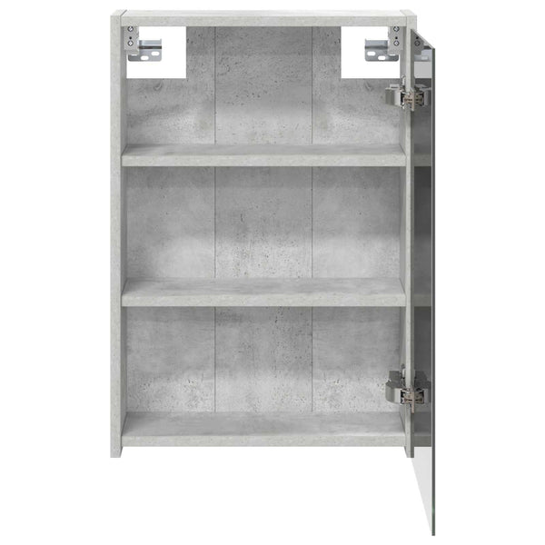 Kylpyhuoneen Peilikaappi Betoni Harmaa 43 x 16 x 62,5 cm