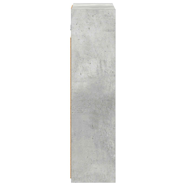 Kylpyhuoneen Peilikaappi Betoni Harmaa 43 x 16 x 62,5 cm