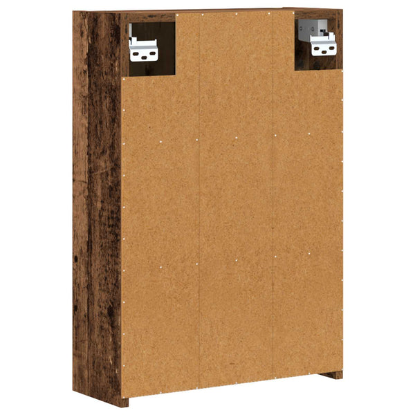 Kylpyhuoneen Peilikaappi Vanha puu 43 x 16 x 62,5 cm