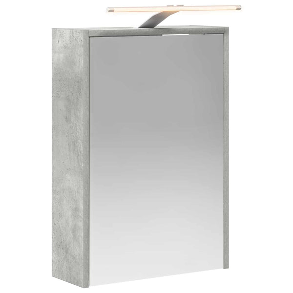 Kylpyhuoneen Peilikaappi Betoni Harmaa 43 x 16 x 62,5 cm