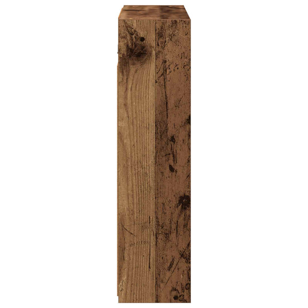 Kylpyhuoneen Peilikaappi Vanha puu 63,5 x 16 x 62,5 cm