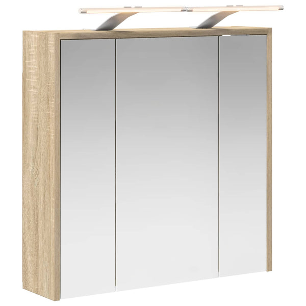 Kylpyhuoneen Peilikaappi Sonoman tammi 63,5 x 16 x 62,5 cm