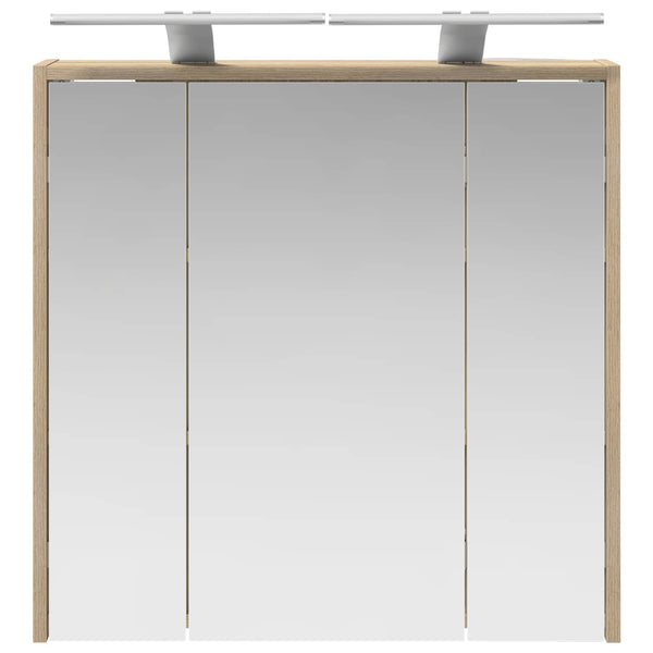 Kylpyhuoneen Peilikaappi Sonoman tammi 63,5 x 16 x 62,5 cm