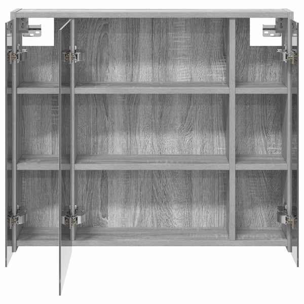 Kylpyhuoneen Peilikaappi Harmaa Sonoma 73,5 x 16 x 62,5 cm