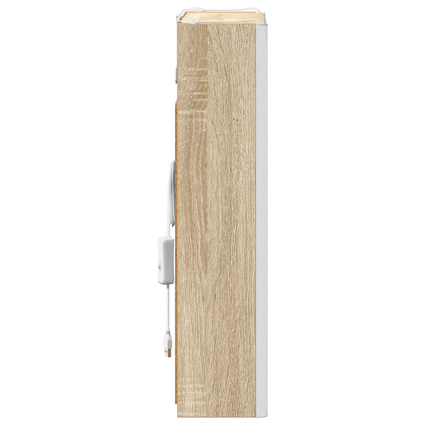 Kylpyhuoneen Peilikaappi Sonoman tammi 33 x 11,5 x 50 cm