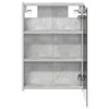 Kylpyhuoneen Peilikaappi Betoni Harmaa 43 x 11,5 x 60,5 cm