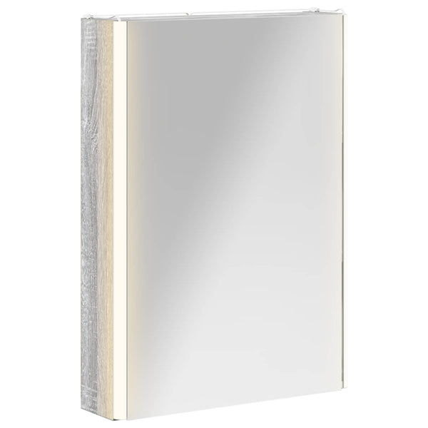 Kylpyhuoneen Peilikaappi Harmaa Sonoma 43 x 11,5 x 60,5 cm