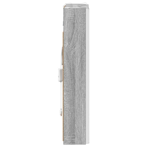 Kylpyhuoneen Peilikaappi Harmaa Sonoma 43 x 11,5 x 60,5 cm
