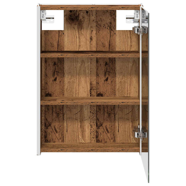 Kylpyhuoneen Peilikaappi Vanha puu 43 x 11,5 x 60,5 cm
