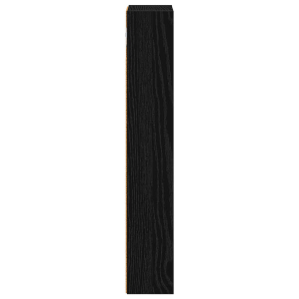 Kylpyhuoneen seinäkaappi Musta Tammi 20 x 10 x 60,5 cm