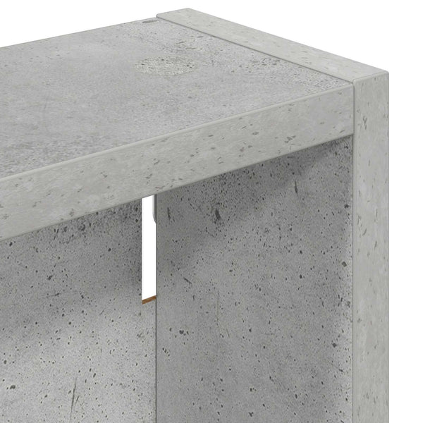 Kylpyhuoneen seinäkaappi Betoni Harmaa 20 x 10 x 60,5 cm