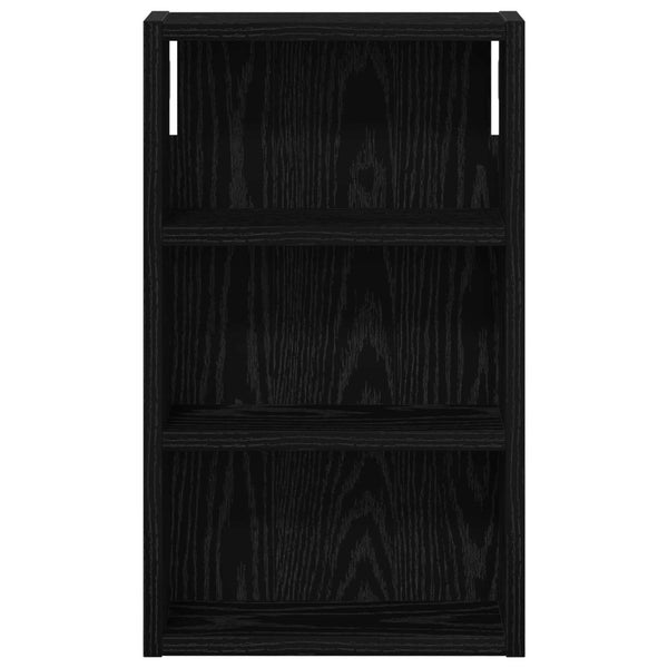Kylpyhuoneen seinäkaappi Musta Tammi 30 x 10 x 50 cm