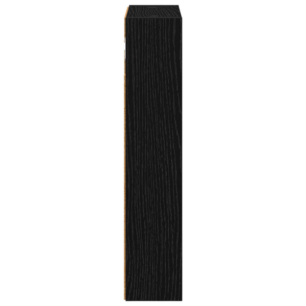 Kylpyhuoneen seinäkaappi Musta Tammi 30 x 10 x 50 cm