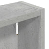 Kylpyhuoneen seinäkaappi Betoni Harmaa 30 x 10 x 50 cm