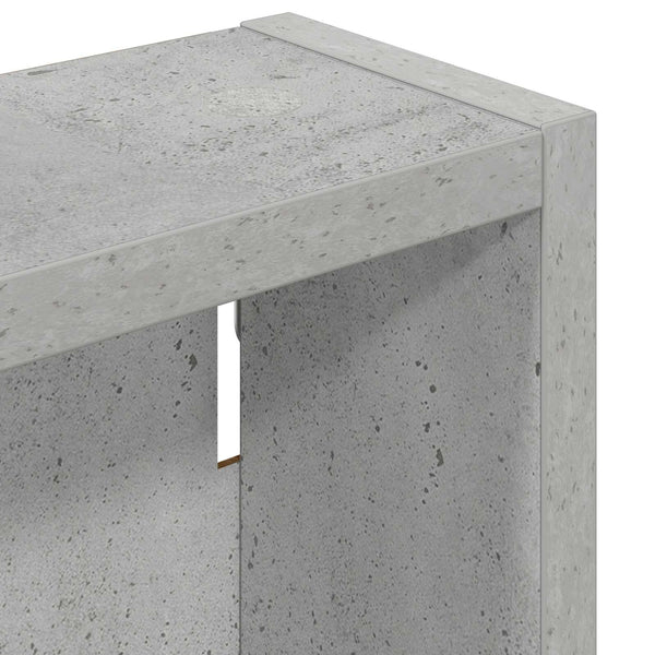 Kylpyhuoneen seinäkaappi Betoni Harmaa 30 x 10 x 50 cm