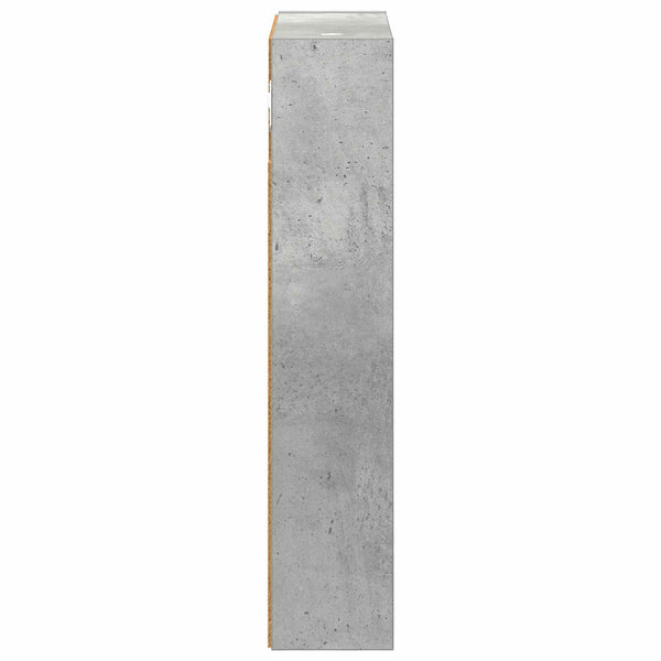Kylpyhuoneen seinäkaappi Betoni Harmaa 30 x 10 x 50 cm