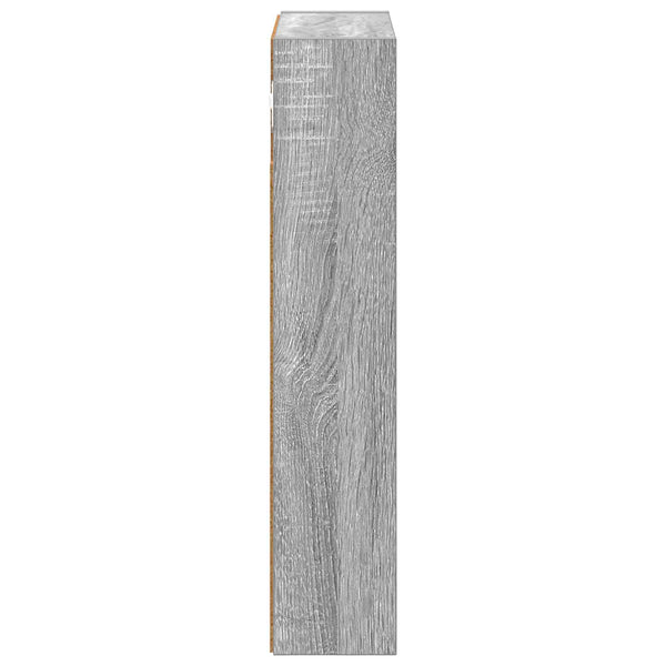 Kylpyhuoneen seinäkaappi Harmaa Sonoma 30 x 10 x 50 cm