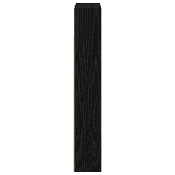Kylpyhuoneen seinäkaappi Musta Tammi 30 x 10 x 60,5 cm