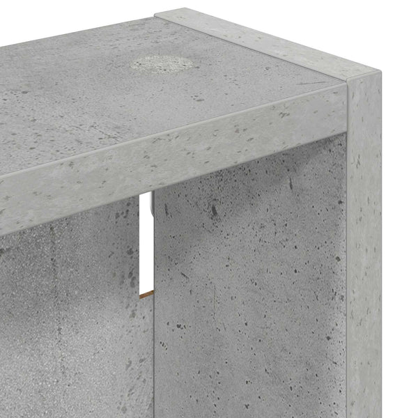 Kylpyhuoneen seinäkaappi Betoni Harmaa 30 x 10 x 60,5 cm