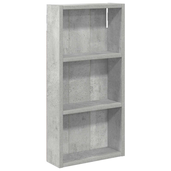 Kylpyhuoneen seinäkaappi Betoni Harmaa 30 x 10 x 60,5 cm