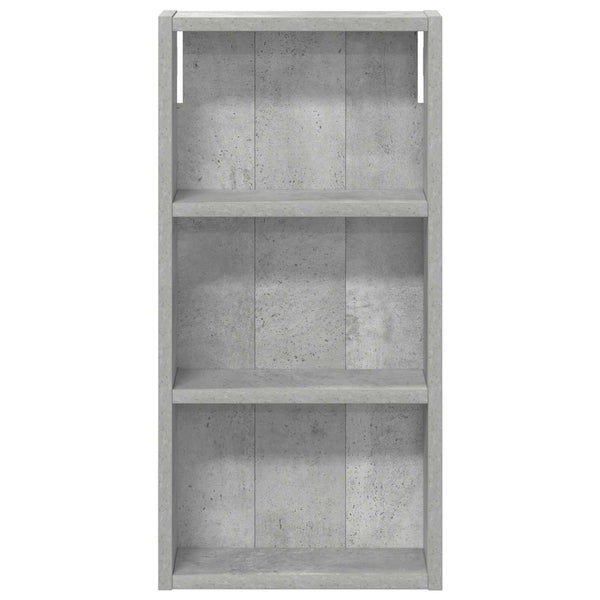 Kylpyhuoneen seinäkaappi Betoni Harmaa 30 x 10 x 60,5 cm