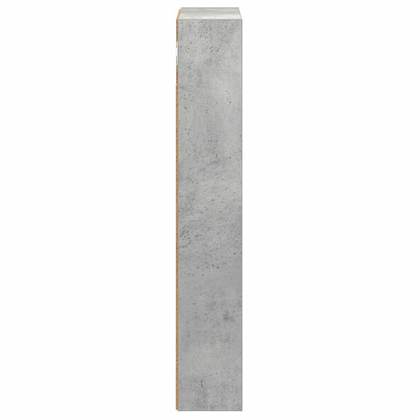 Kylpyhuoneen seinäkaappi Betoni Harmaa 30 x 10 x 60,5 cm