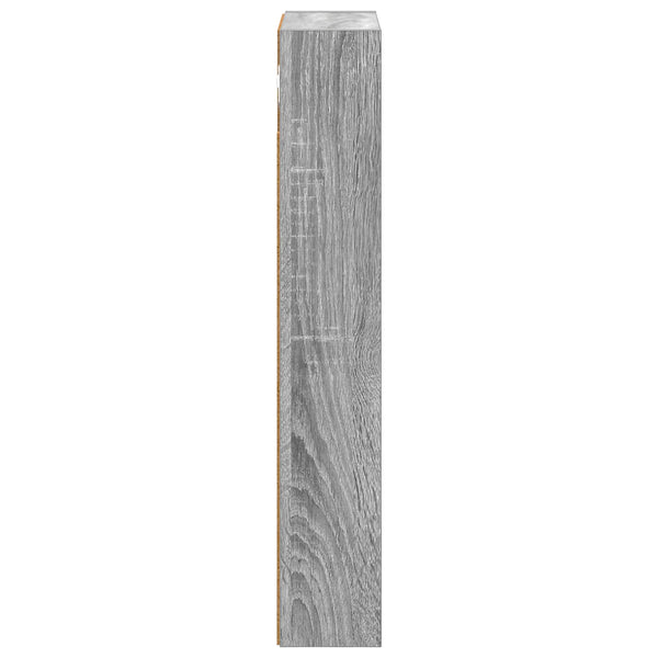 Kylpyhuoneen seinäkaappi Harmaa Sonoma 30 x 10 x 60,5 cm