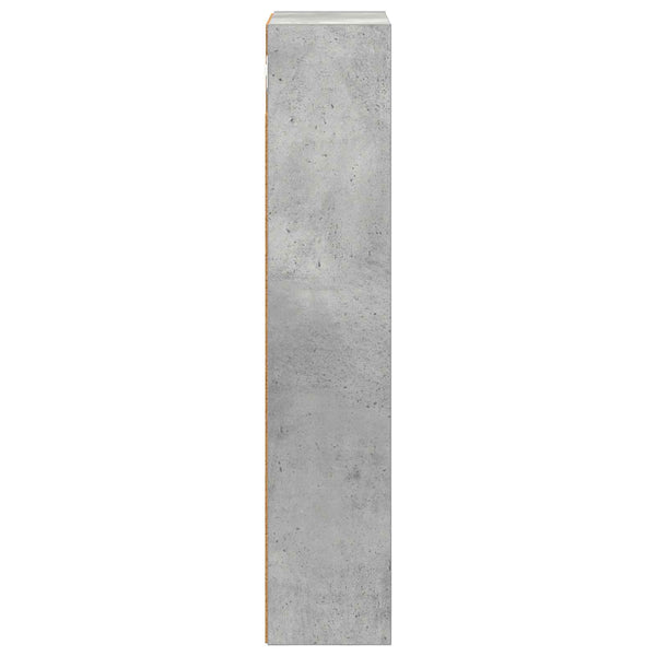 Kylpyhuoneen seinäkaappi Betoni Harmaa 30 x 14 x 70 cm