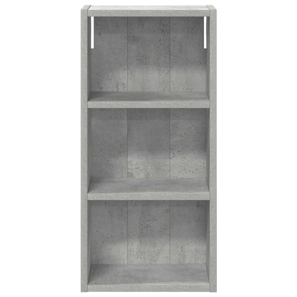 Kylpyhuoneen seinäkaappi Betoni Harmaa 30 x 16 x 62,5 cm