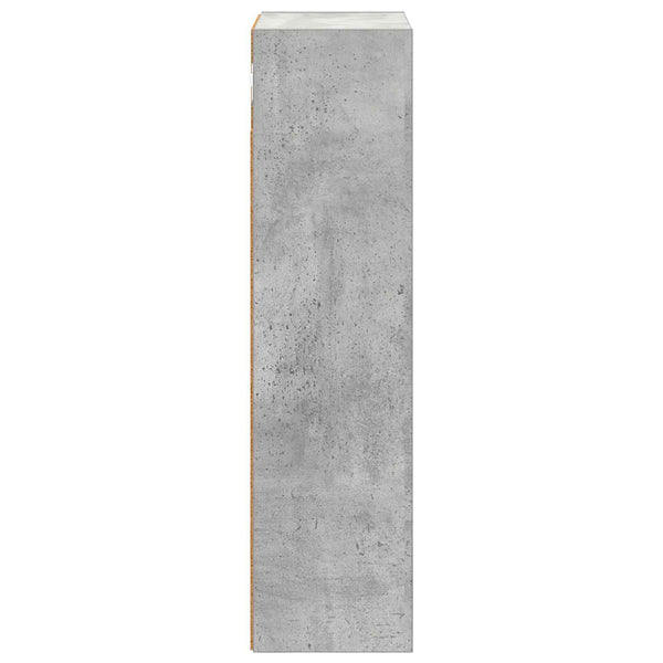 Kylpyhuoneen seinäkaappi Betoni Harmaa 30 x 16 x 62,5 cm