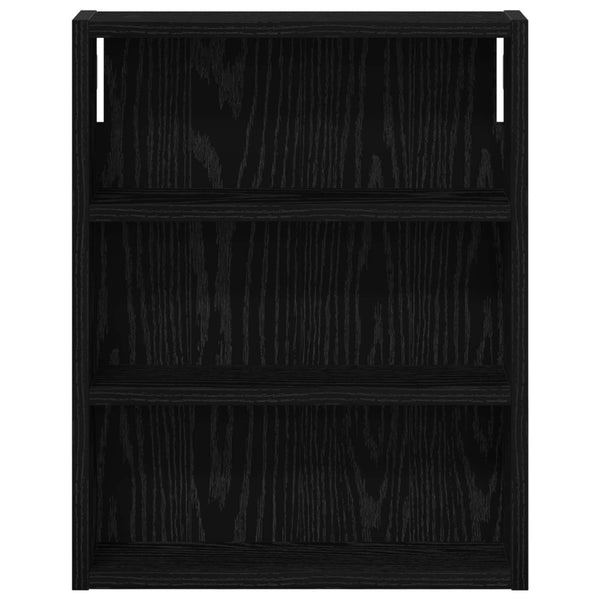 Kylpyhuoneen seinäkaappi Musta tammi 40 x 10 x 50 cm