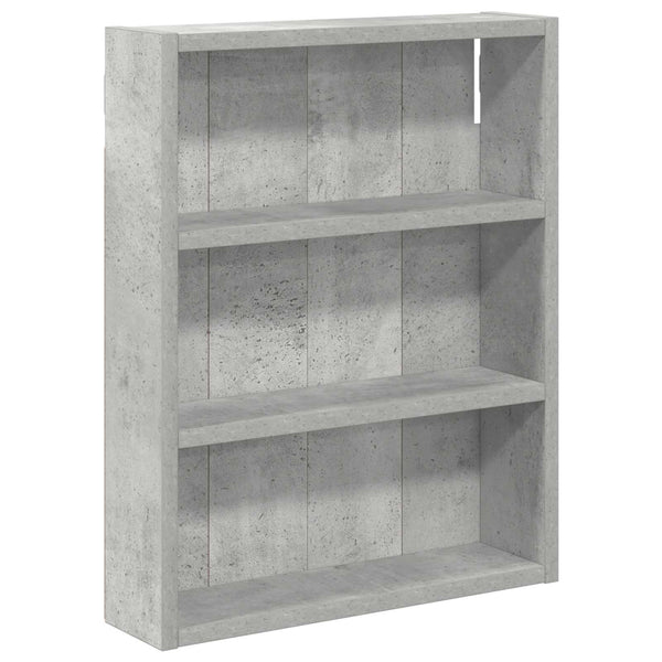 Kylpyhuoneen seinäkaappi Betoni Harmaa 40 x 10 x 50 cm