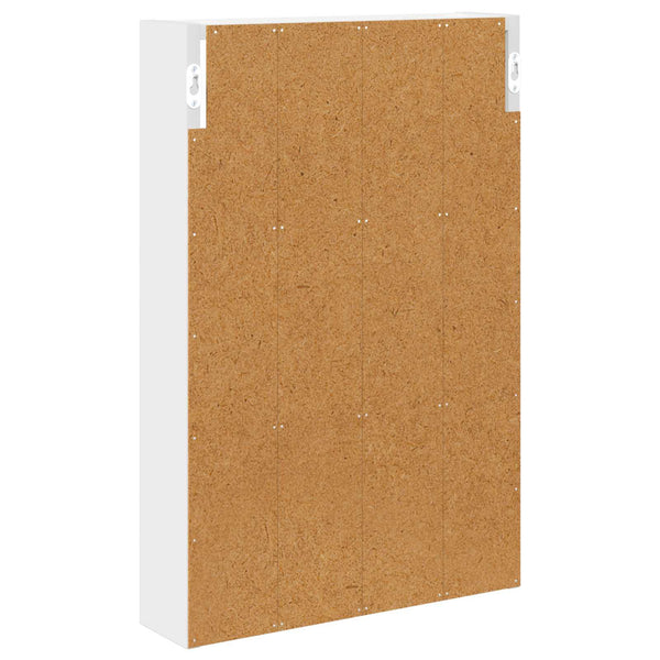 Kylpyhuoneen seinäkaappi Valkoinen 40 x 10 x 60,5 cm