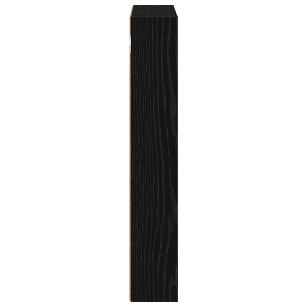 Kylpyhuoneen seinäkaappi Musta tammi 40 x 10 x 60,5 cm