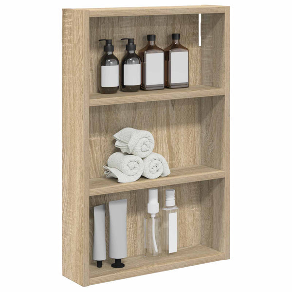 Kylpyhuoneen seinäkaappi Sonoman tammi 40 x 10 x 60,5 cm