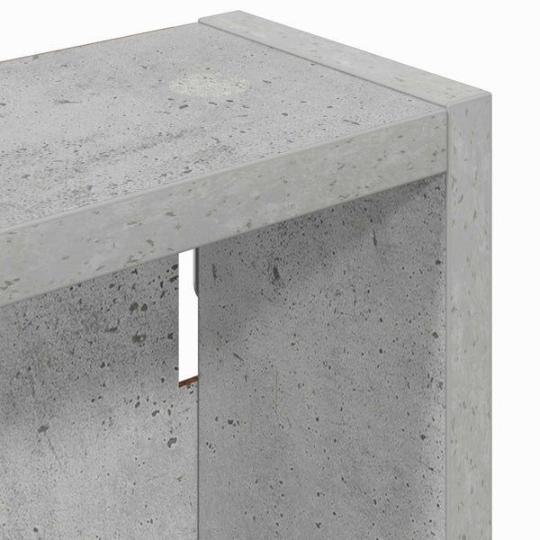 Kylpyhuoneen seinäkaappi Betoni Harmaa 40 x 10 x 60,5 cm