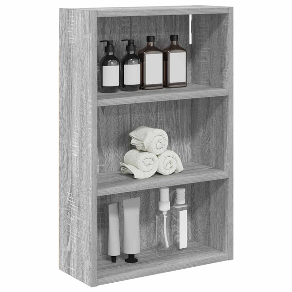 Kylpyhuoneen seinäkaappi Harmaa Sonoma 40 x 16 x 62,5 cm