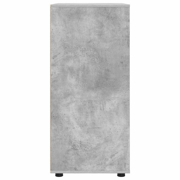 Säilytyskaapit 80 x 48 x 105 cm Tekninen puu Betoni Harmaa