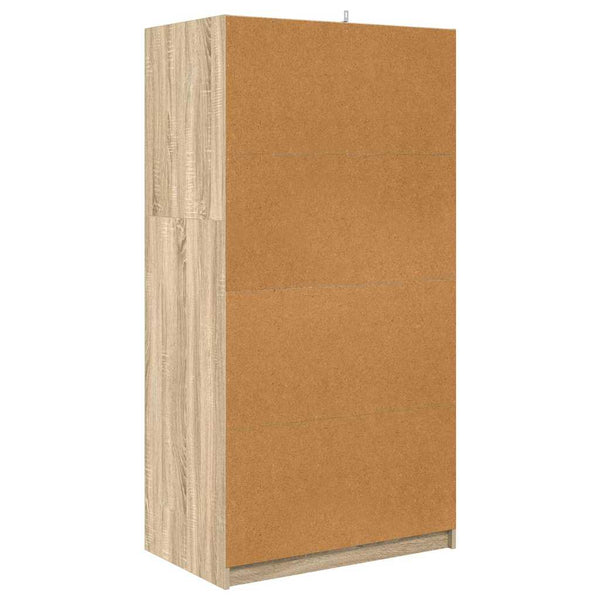 Vaatekaappi Sonoman tammi 79,5 x 49 x 156 cm Käsitelty puu