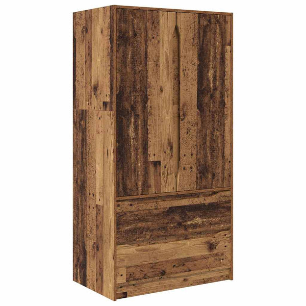 Vaatekaappi ovella Vanha puu 79,5 x 49 x 156 cm Käsitelty puu