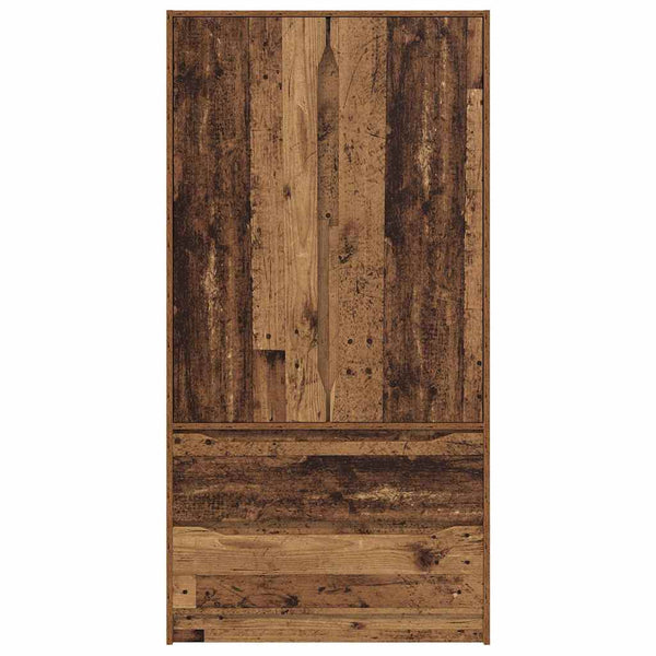 Vaatekaappi ovella Vanha puu 79,5 x 49 x 156 cm Käsitelty puu