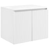 Kylpyhuoneen kaappisetti 5 kpl valkoinen Tekninen puu