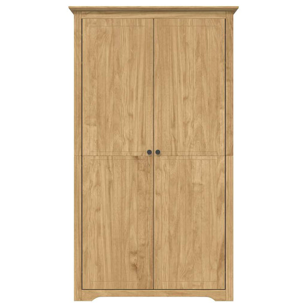 Vaatekaappi BODO Hunajaruskea 53,5 x 99 x 173 cm Tekninen puu